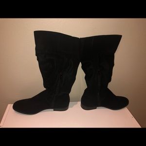 New Style & Co Kelimae Black Knee High Boots